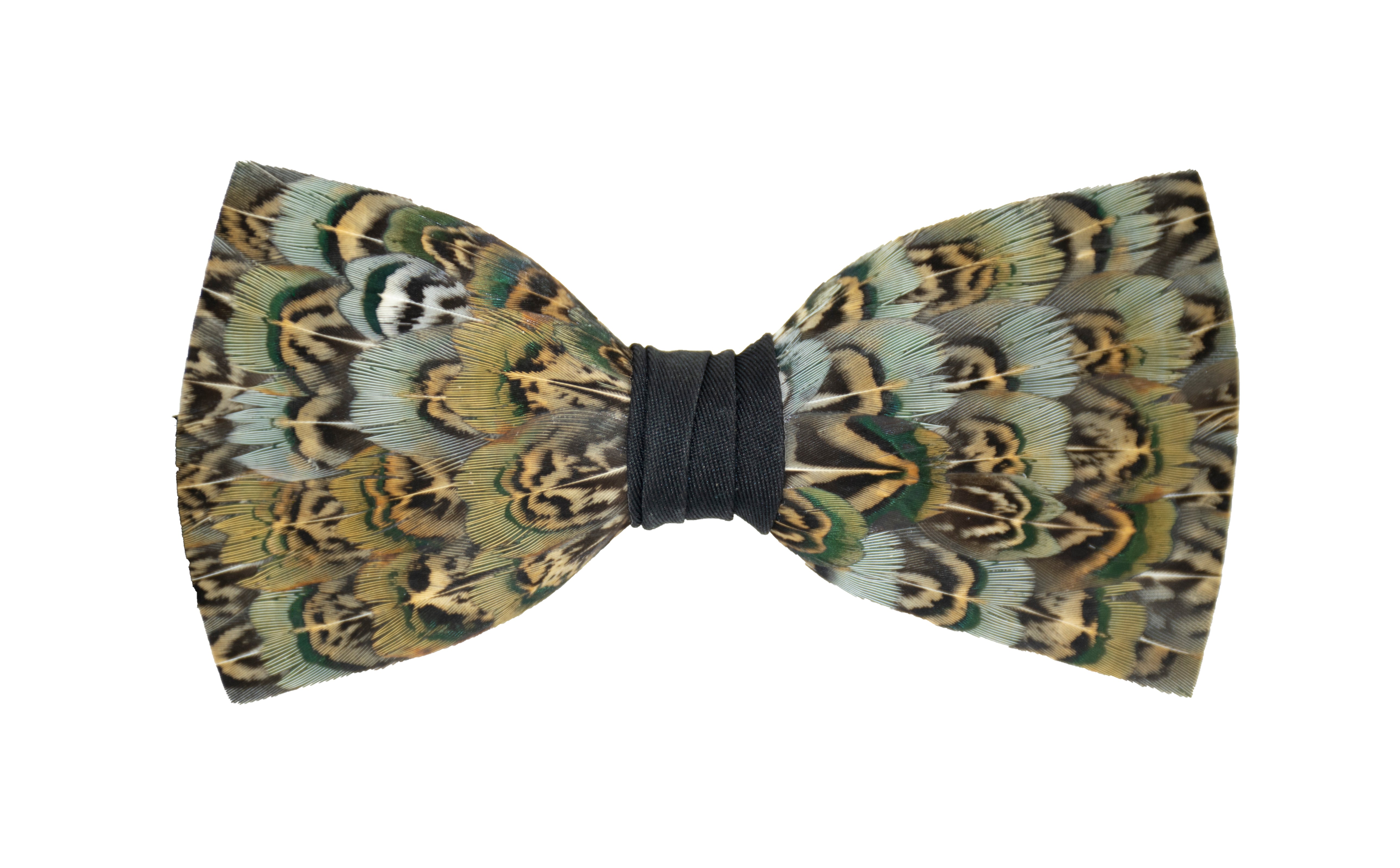 小物 DRESS CAMP Feather tie Feather Bow Tie 8 - Light Blue Pheasant – monarchandmariposa