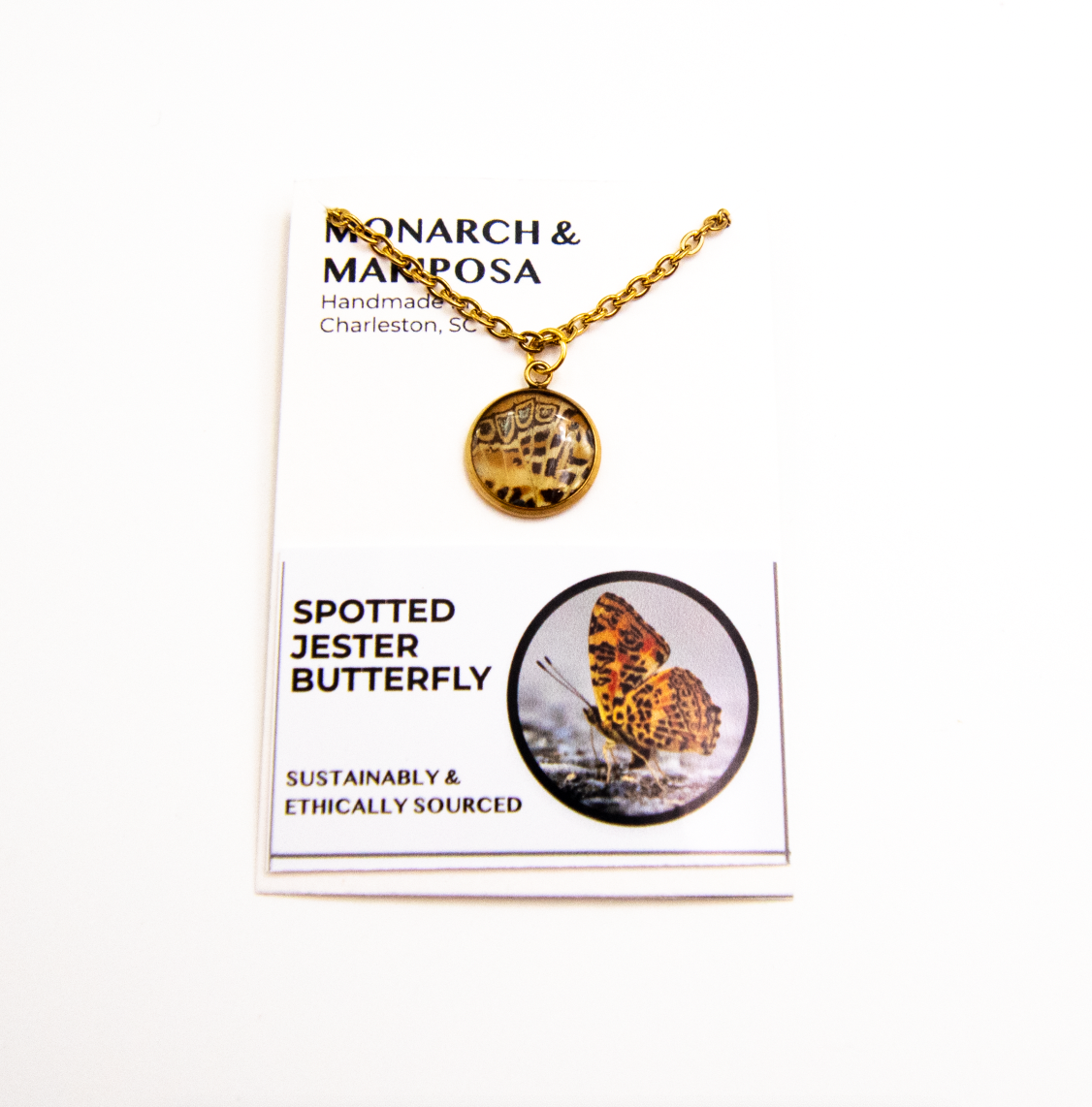 Butterfly Pendant Necklace - Choose Your Style