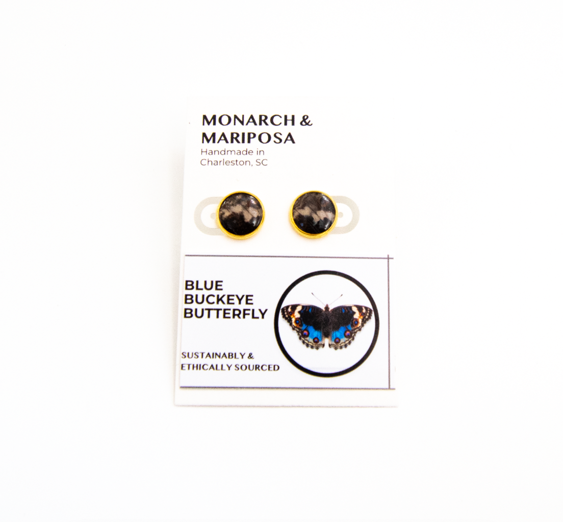 Butterfly Stud Earrings - Choose Your Style