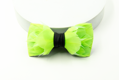 Feather Bow Tie - Colors Collection - Choose Your Color
