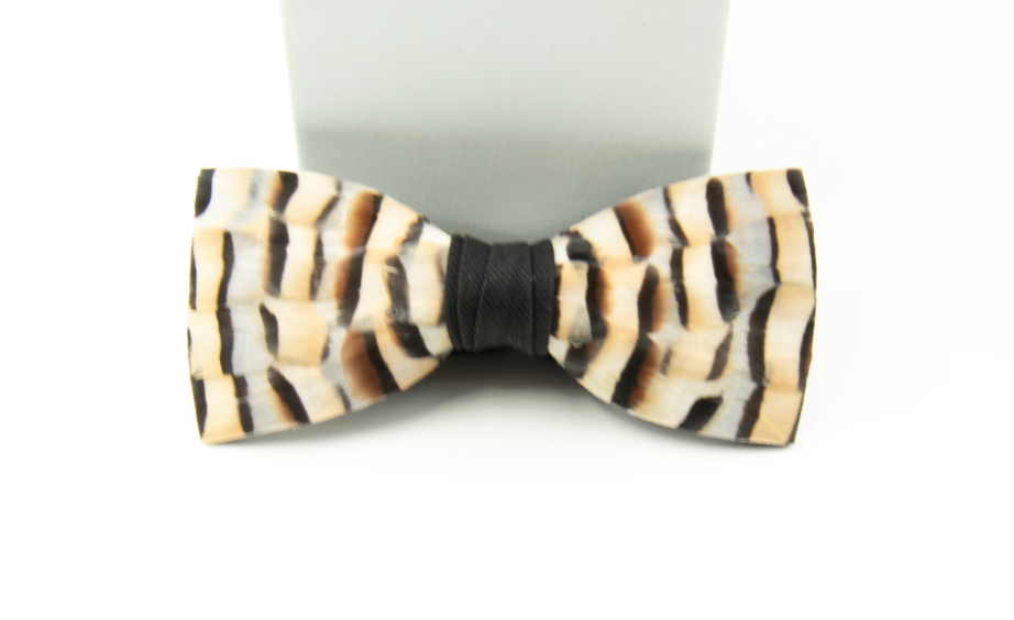 Feather Bow Tie - Slim Collection - Choose Your Style