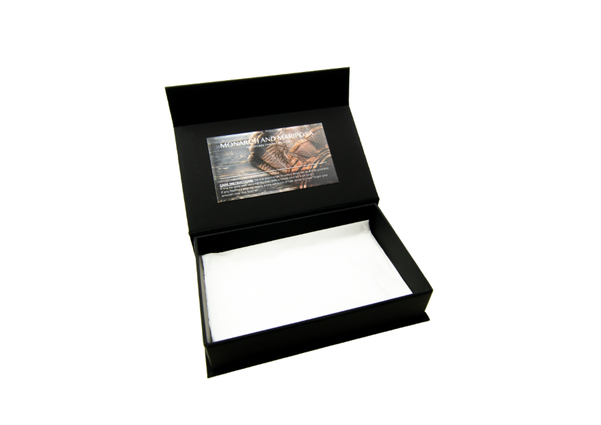 Feather Bow Tie 6 - Black Goose & Guinea