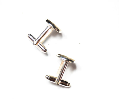 Silver Feather Cufflinks - Choose Style